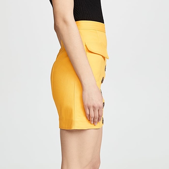 Acler Golding Denim Marigold Skirt - Picture 4 of 7